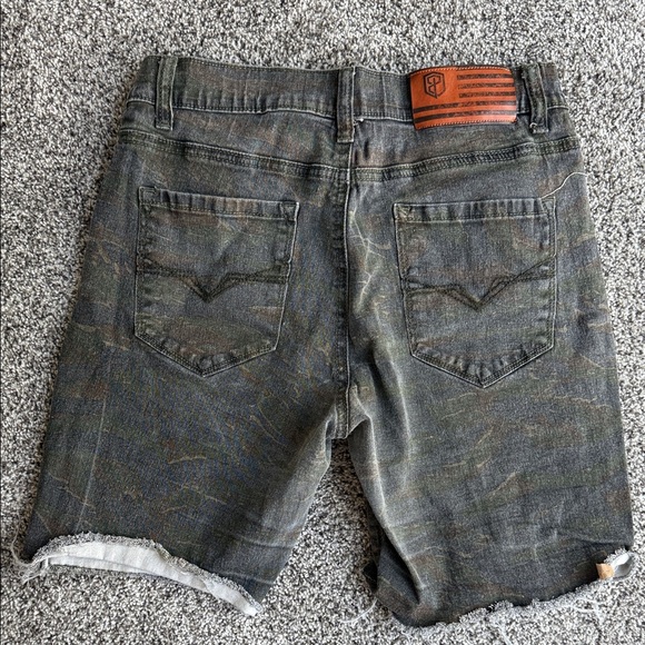 Born Primitive FLEX STRETCHY JORT 7" (Tiger Stripe) - Picture 2 of 2